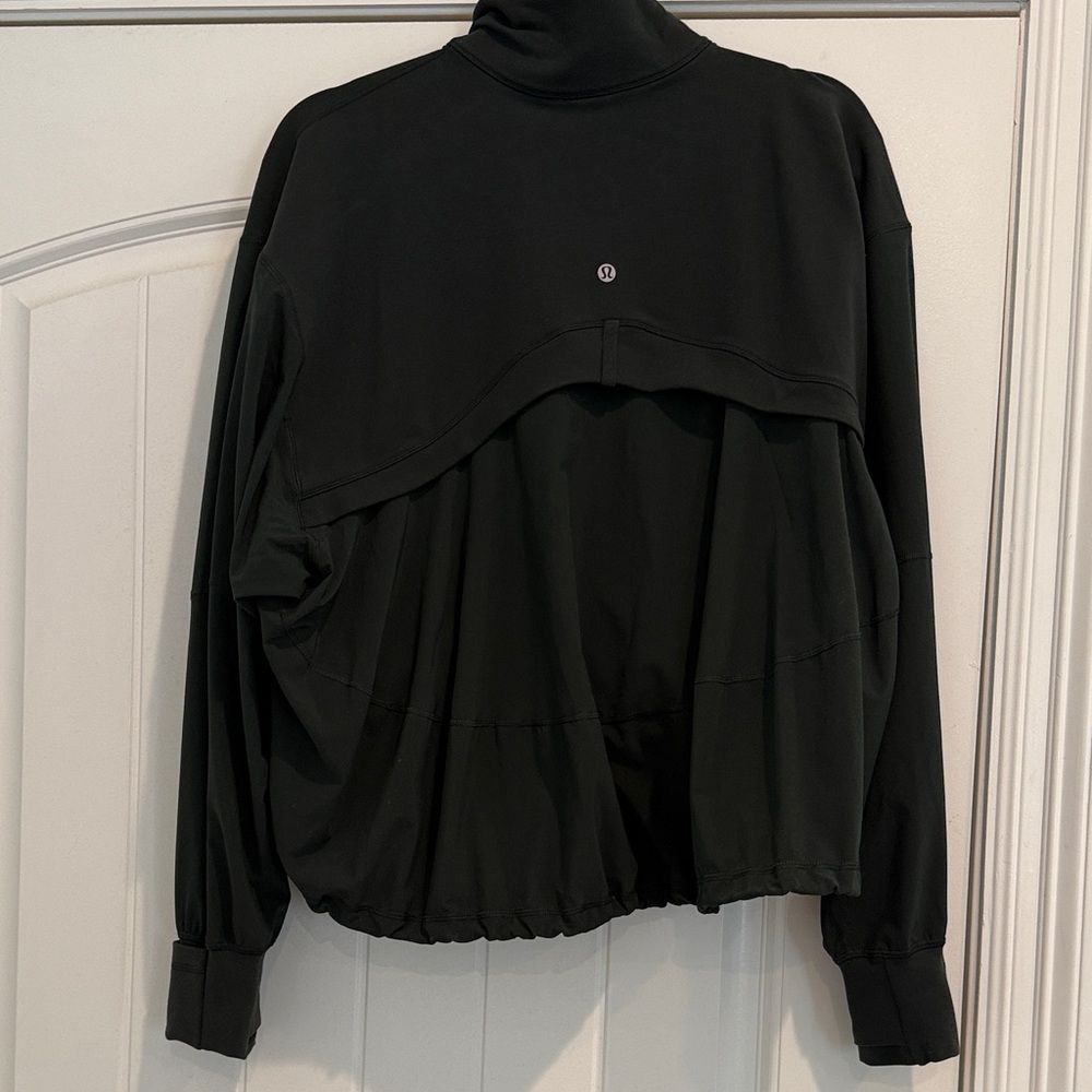 Lululemon Athletica Rainforest Green Bomber Jacket - Picture 3 of 3
